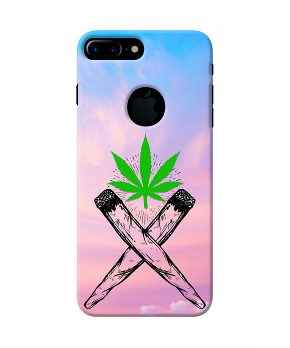Weed Dreamy Iphone 7 plus logocut Real 4D Back Cover