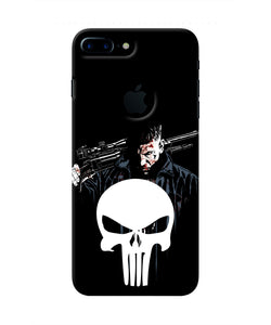 Punisher Character Iphone 7 plus logocut Real 4D Back Cover