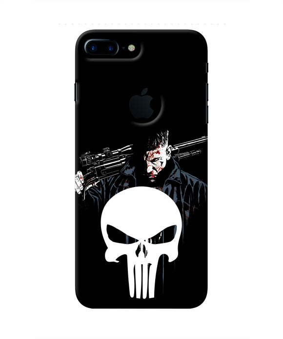 Punisher Character Iphone 7 plus logocut Real 4D Back Cover