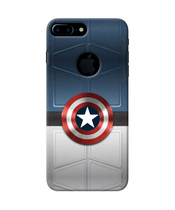 Captain America Suit Iphone 7 plus logocut Real 4D Back Cover