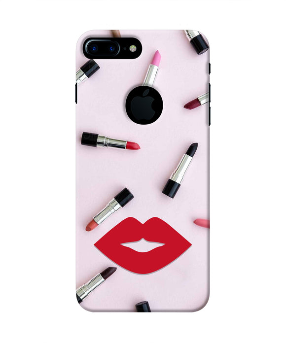 Lips Lipstick Shades Iphone 7 plus logocut Real 4D Back Cover