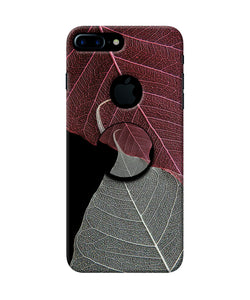 Leaf Pattern Iphone 7 plus logocut Pop Case