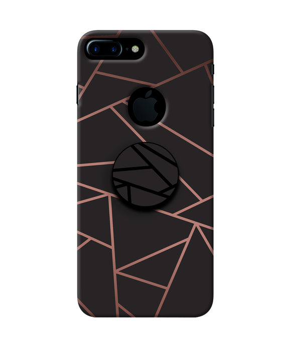 Geometric Pattern Iphone 7 plus logocut Pop Case