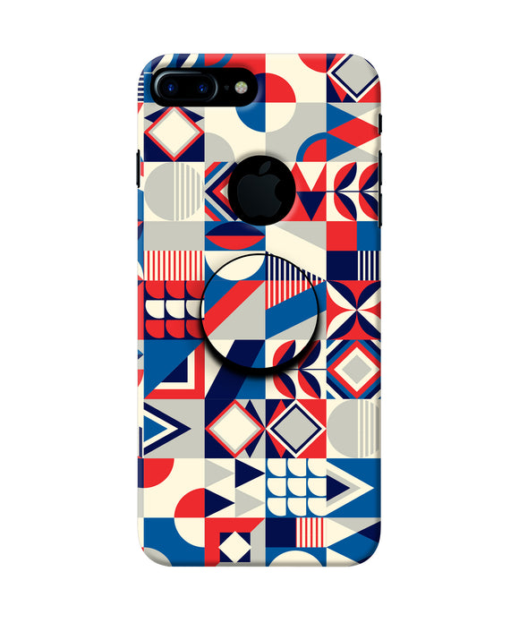 Colorful Pattern Iphone 7 plus logocut Pop Case