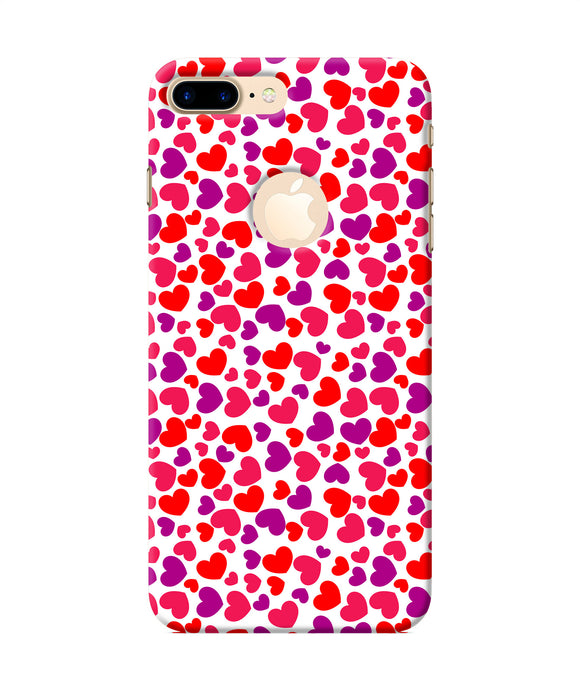 Heart Print Iphone 7 Plus Logocut Back Cover
