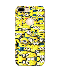 Minions Mini Crowd Iphone 7 Plus Logocut Back Cover