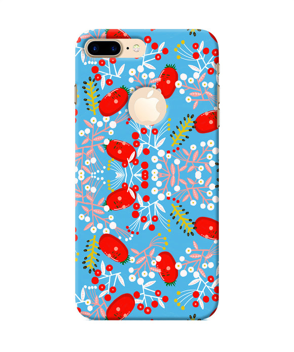 Small Red Animation Pattern Iphone 7 Plus Logocut Back Cover