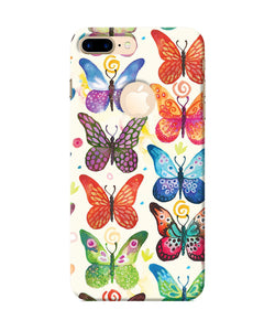 Abstract Butterfly Print Iphone 7 Plus Logocut Back Cover