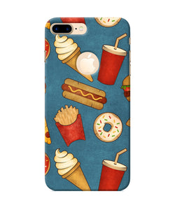 Abstract Food Print Iphone 7 Plus Logocut Back Cover