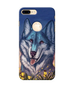 Cute Wolf Iphone 7 Plus Logocut Back Cover