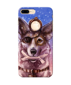 Pirate Wolf Iphone 7 Plus Logocut Back Cover