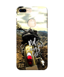 Ride More Worry Less Iphone 7 Plus Logocut Back Cover