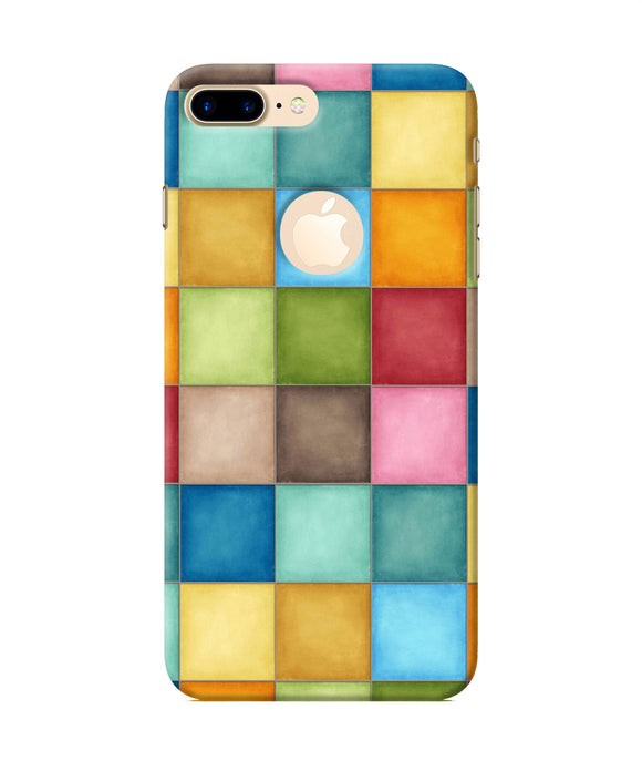 Abstract Colorful Squares Iphone 7 Plus Logocut Back Cover