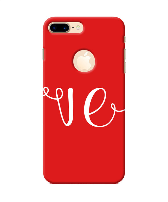 Love Two Iphone 7 Plus Logocut Back Cover