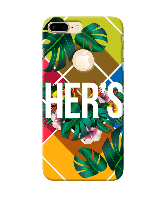 His Her Two Iphone 7 Plus Logocut Back Cover