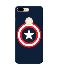 Captain America Logo Iphone 7 Plus Logocut Back Cover