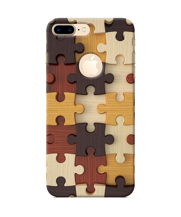 Wooden Puzzle Iphone 7 Plus Logocut Back Cover