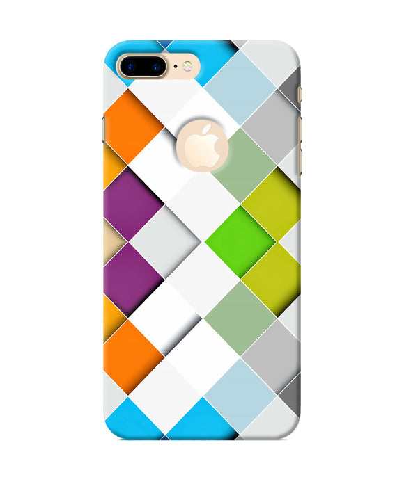 Abstract Color Box Iphone 7 Plus Logocut Back Cover