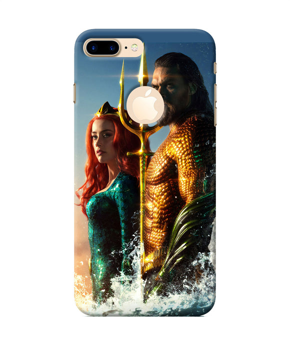 Aquaman Couple Iphone 7 Plus Logocut Back Cover