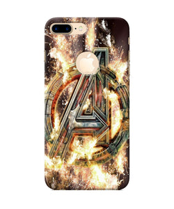 Avengers Burning Logo Iphone 7 Plus Logocut Back Cover