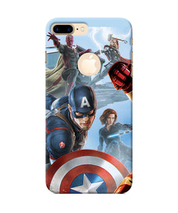 Avengers On The Sky Iphone 7 Plus Logocut Back Cover