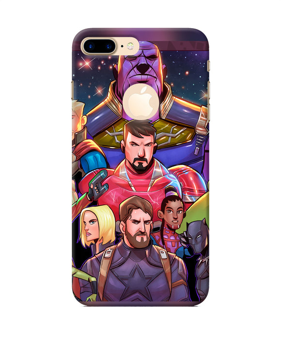 Avengers Animate Iphone 7 Plus Logocut Back Cover