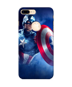 Captain America On Sky Iphone 7 Plus Logocut Back Cover