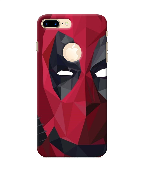 Abstract Deadpool Half Mask Iphone 7 Plus Logocut Back Cover