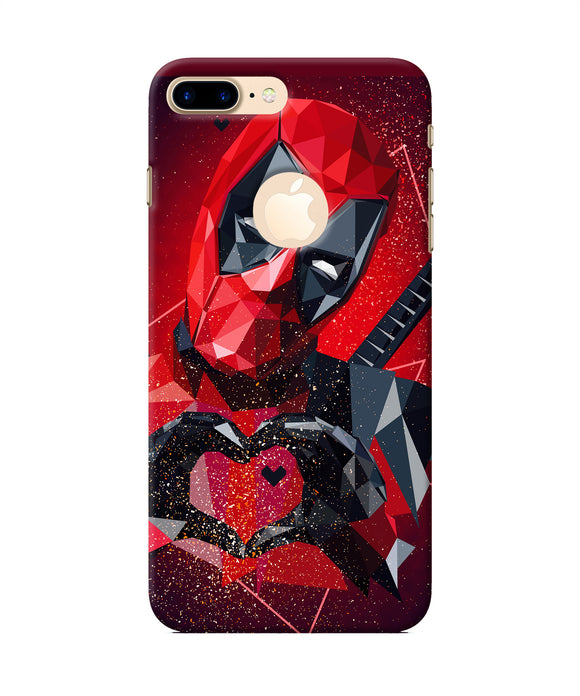 Deadpool Love Iphone 7 Plus Logocut Back Cover