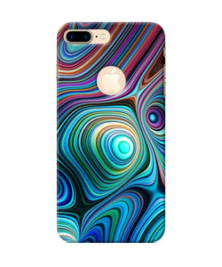 Abstract Coloful Waves Iphone 7 Plus Logocut Back Cover