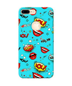 Lol Lips Print Iphone 7 Plus Logocut Back Cover