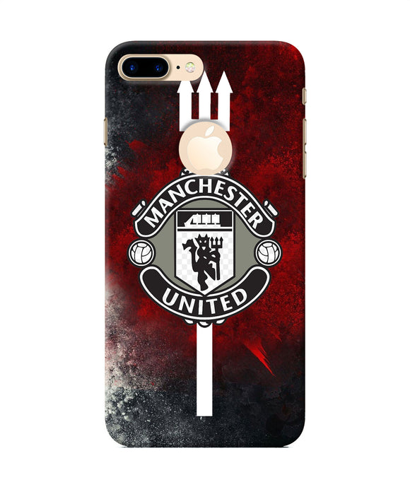 Manchester United Iphone 7 Plus Logocut Back Cover