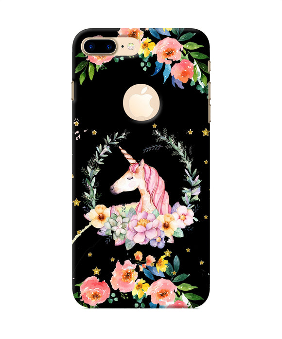 Unicorn Flower Iphone 7 Plus Logocut Back Cover