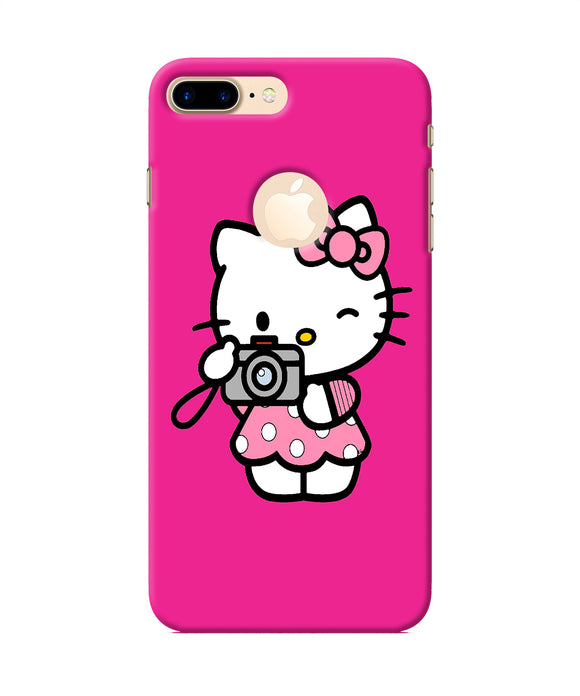 Hello Kitty Cam Pink Iphone 7 Plus Logocut Back Cover