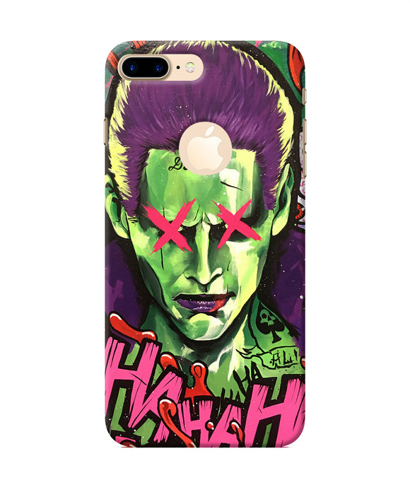Damaged Joker Anim Iphone 7 Plus Logocut Back Cover
