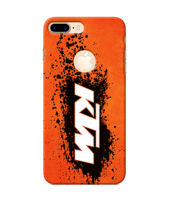 Ktm Black Spray Iphone 7 Plus Logocut Back Cover