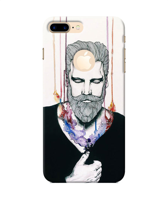 Beard Man Character Iphone 7 Plus Logocut Back Cover
