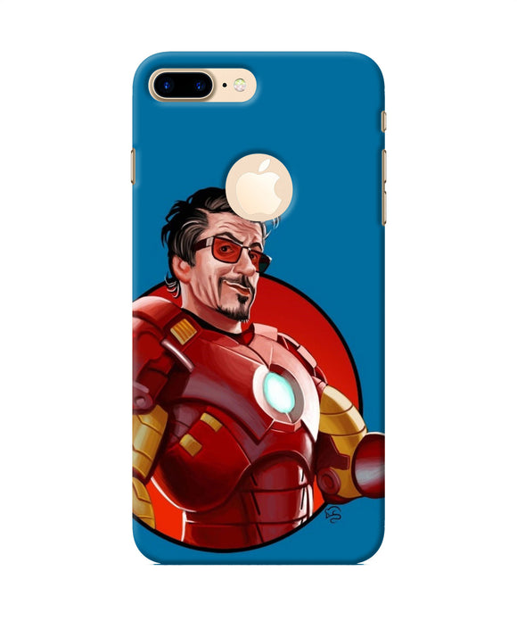 Ironman Animate Iphone 7 Plus Logocut Back Cover