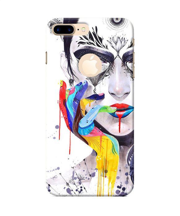 Girl Color Hand Iphone 7 Plus Logocut Back Cover