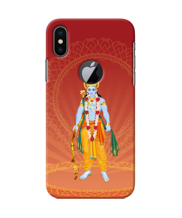 Lord Ram Iphone X Logocut Back Cover