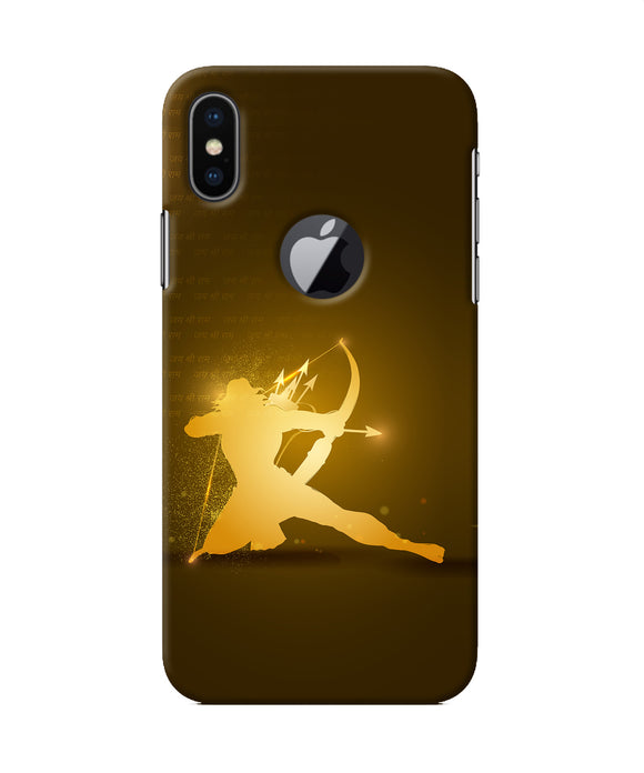 Lord Ram - 3 Iphone X Logocut Back Cover