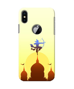 Lord Ram-5 Iphone X Logocut Back Cover