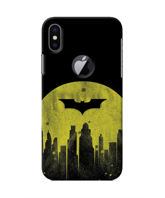 Batman Sunset Iphone X logocut Real 4D Back Cover