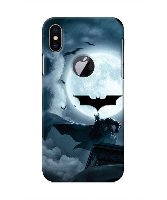 Batman Rises Iphone X logocut Real 4D Back Cover
