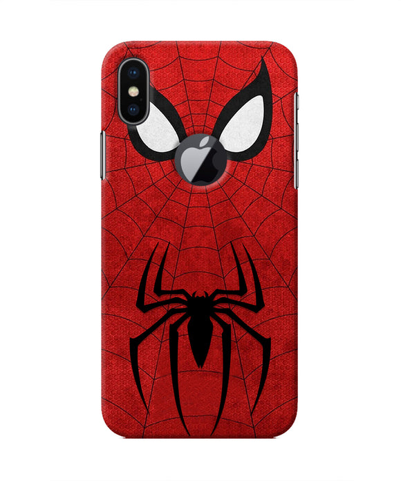 Spiderman Eyes Iphone X logocut Real 4D Back Cover