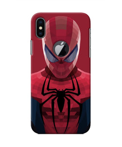 Spiderman Art Iphone X logocut Real 4D Back Cover