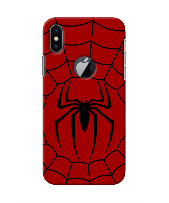 Spiderman Web Iphone X logocut Real 4D Back Cover