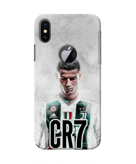 Christiano Football Iphone X logocut Real 4D Back Cover