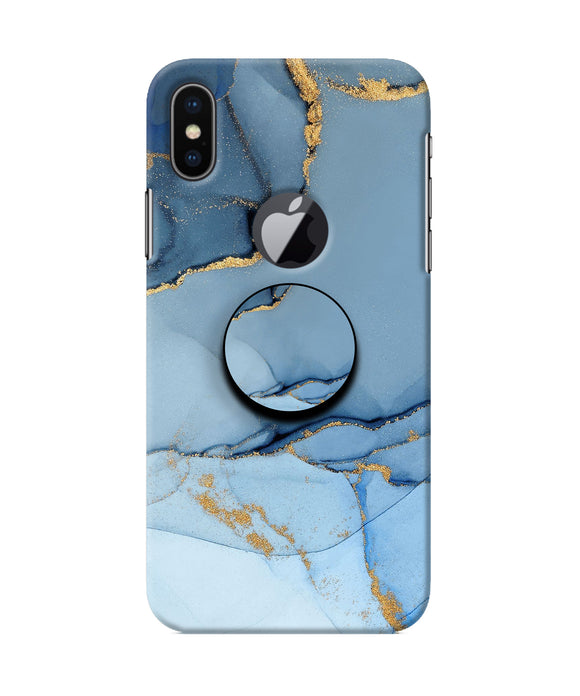 Blue Marble Iphone X logocut Pop Case