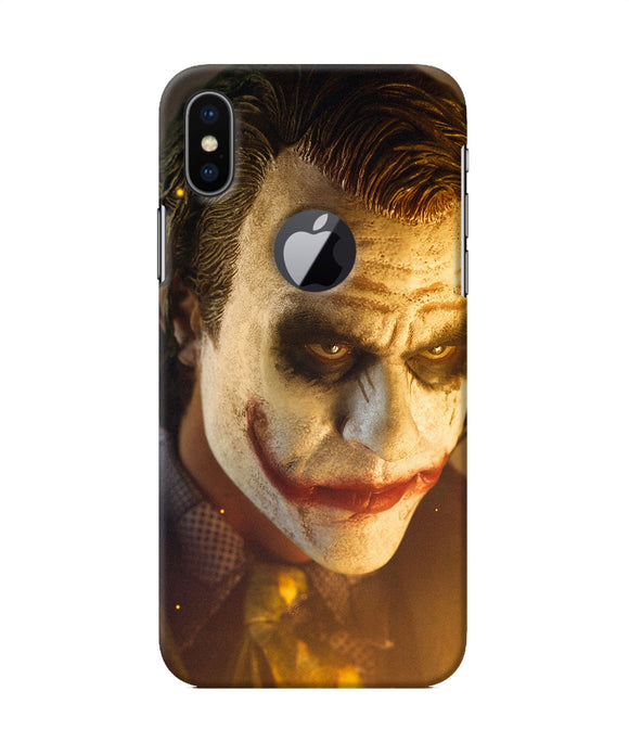 The Joker Face Iphone X Logocut Back Cover